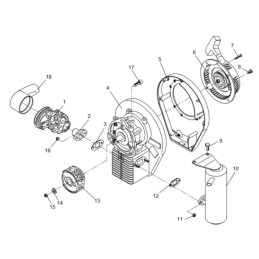 Wacker rammers bs carburetor gasket 0083445