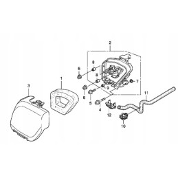 Honda gx35 air filter base 17220 z0z 010