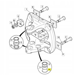 Plug for the JCB 3cx backhoe loader