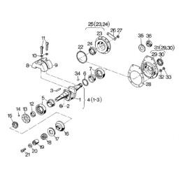 Hatz series E shaft plug 03195000