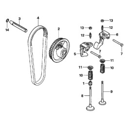 Honda gx100 valve protection 14771 zdf 000