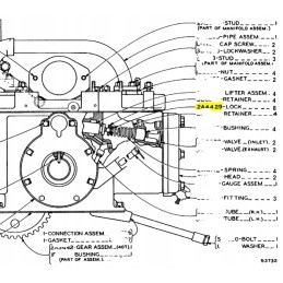 Cat engine valve lock
