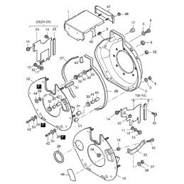 Hatz 1b20 top cover latch 05144100
