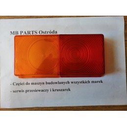 Rear lamp cover for Caterpillar 0926279