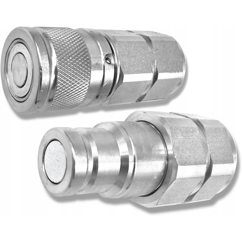 Quick disconnect dry connector, plug 3 8