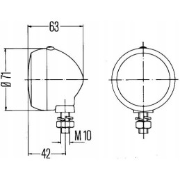 Hella 2pf 001 648 161 position lights