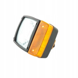 Headlight with rectangular turn signal jcb