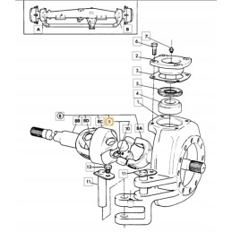 Cross 30x92 mm polos jcb 3cx 4cx 914 60215