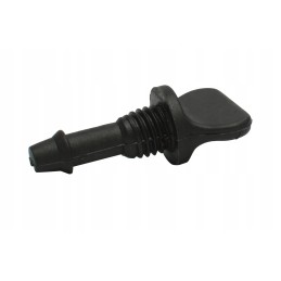 Water drain plug in the separator