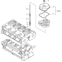 Hatz series lo ring pusher covers 50288000