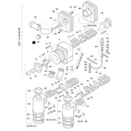 Hatz e786 air filter cover 40036700