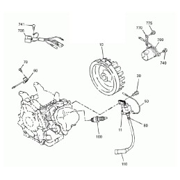 Wacker wm170 spark plug 0156554