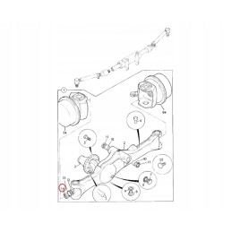 Seal of polos in bridge housing 904 50040