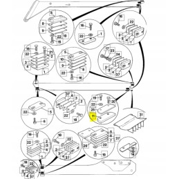 Long life JCB loader arm extension slide 22 mm
