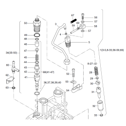 Hatz 1b20 1b30 injection pressure 05056700