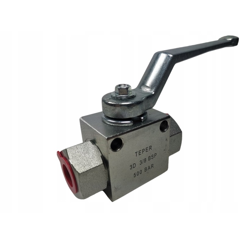 Hydraulic manual ball valve, 2-way 1 4