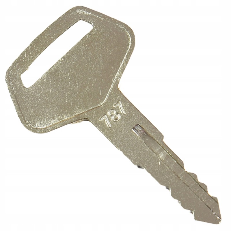 1x Komatsu 787 filler door ignition key