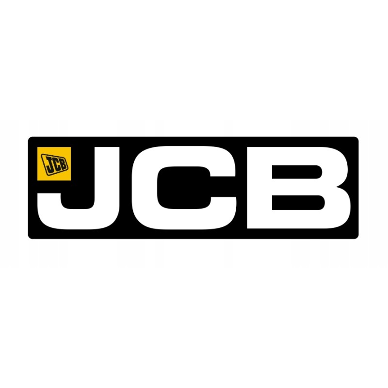 JCB excavator loader sticker 40cm x 12cm