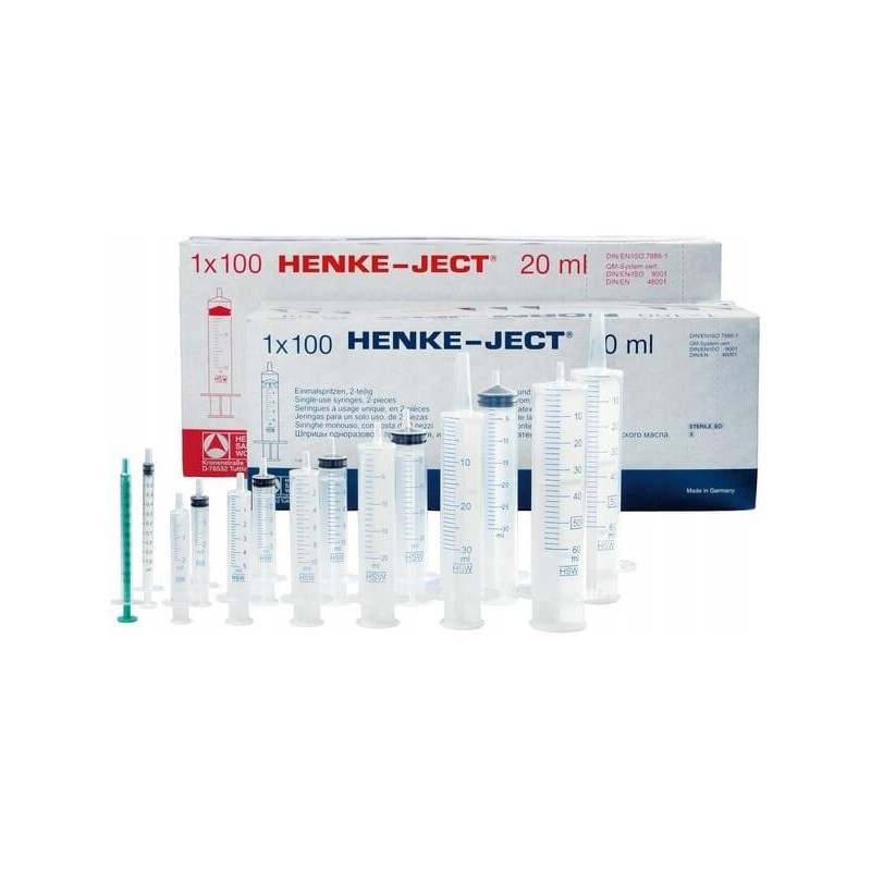 Disposable syringe hsw norm ject 2ml 3ml pack