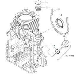 Hatz 1b40 1b50 oil dipstick 01342800