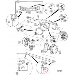 Stub pin jcb 3cx 4cx 911 22800