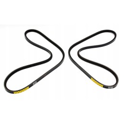 Set of cva V-belts for JCB backhoe loader