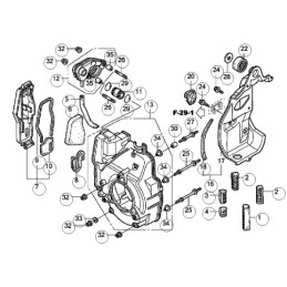 Honda eu10 sponge air filter 17211 zt3 000