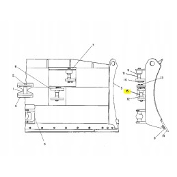 Pin cva 38x170 cat bulldozer