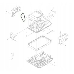 Wacker 0094072 V-belt dpu6055 dpu6555