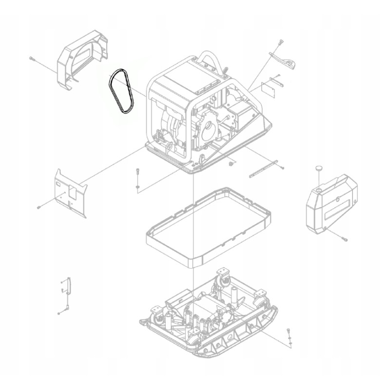 Wacker 0094072 V-belt dpu6055 dpu6555