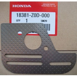 Honda gx100 gxr120 muffler gasket 18381 z0d 000