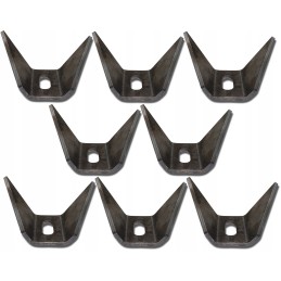 8x frame mounting bracket, body box console