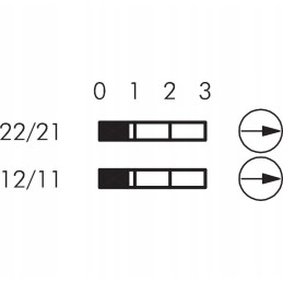 Contact element bzoo 2 nc momentary 250 v ac