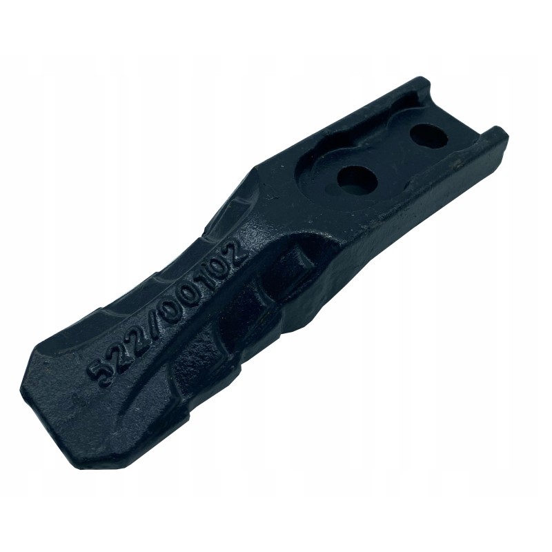 One-sided center tooth of the JCB Mini 522 00102 bucket