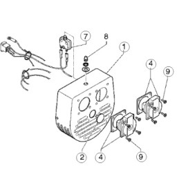 Honda thermal fuse 10a 38220 zd5 h41