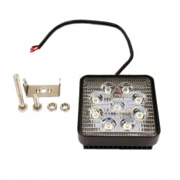Work lamp 27w 9 32v square wl5027 flood