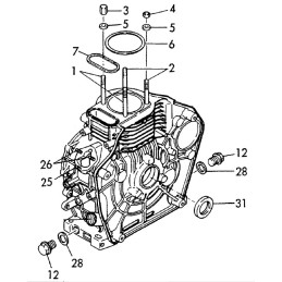 Yanmar l40 l48 l70 shaft oil seal 160110 02220