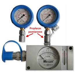 Measuring connection m16x2 1 4 for pressure gauge