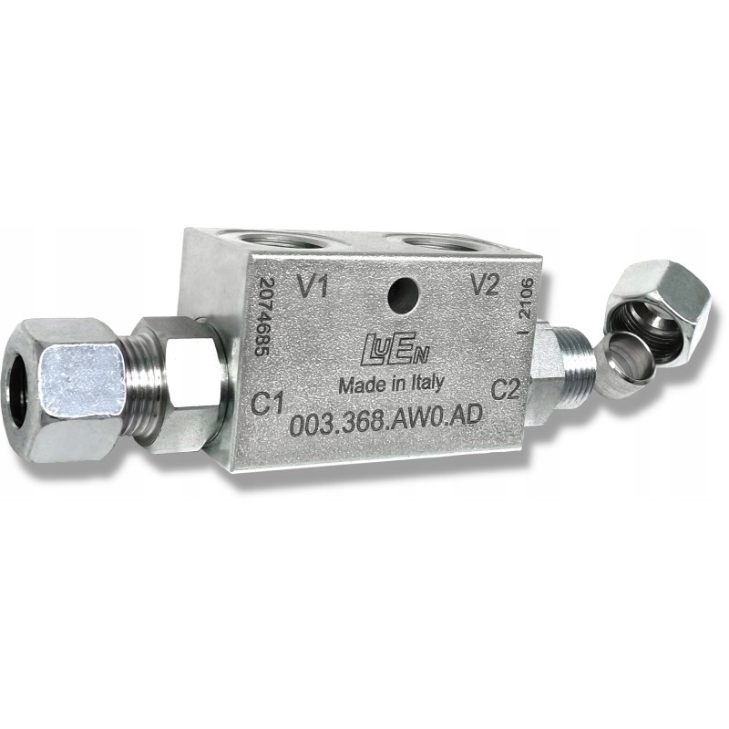 Twin hydraulic check valve vbpde 3 8 35l