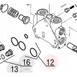Manitou 56475 distributor section repair kit