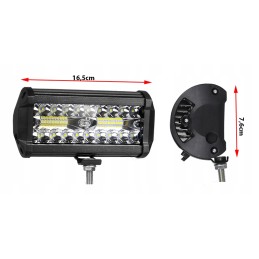 Led 120w halogen searchlight work lamp 12v 24v