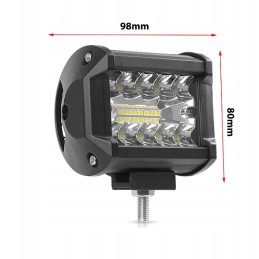 Led 60w halogen searchlight work lamp 12v 24v