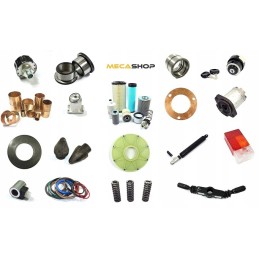 Mecalac 12 left blinker lens