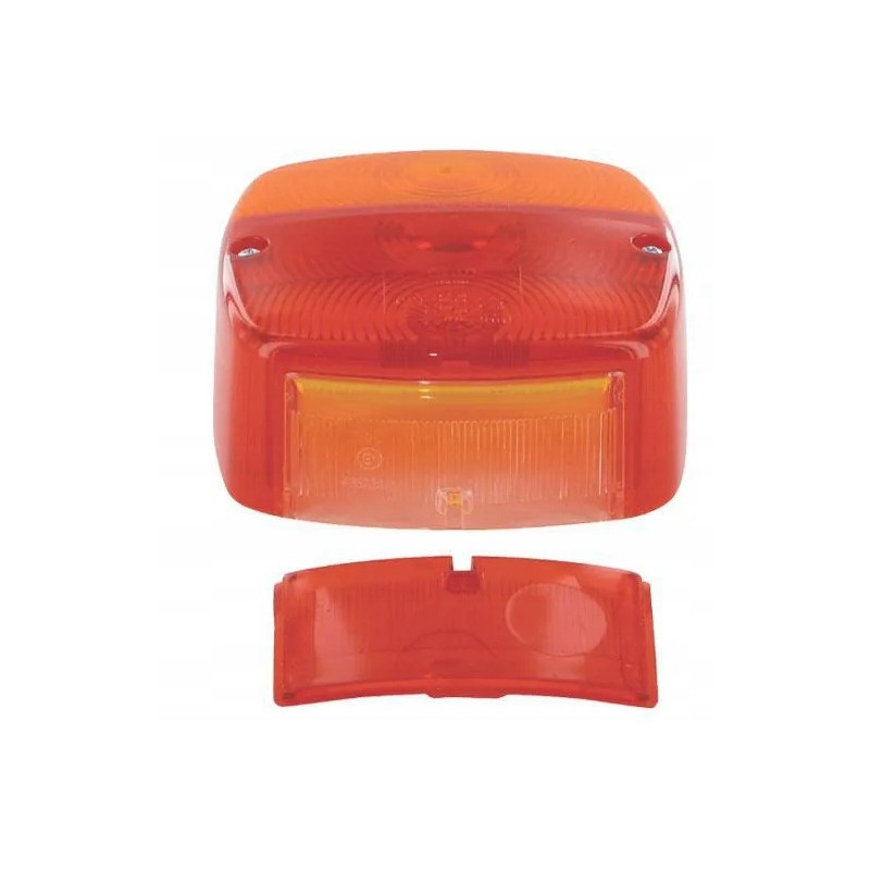 Rear lamp cover, square, left and right, Hella