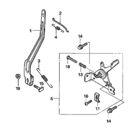 Honda gx100 regulator pret 16555 z0d 000