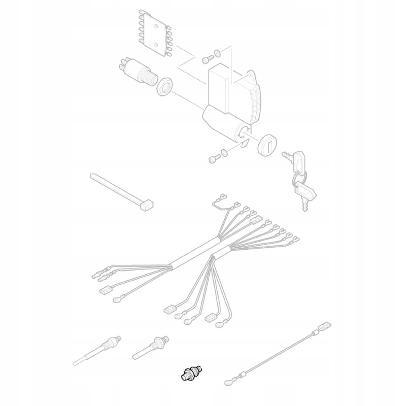 Hatz 50469100 oil pressure sensor 1b30 2g40