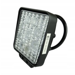 Work lamp 9x LED square aluminum 2100l