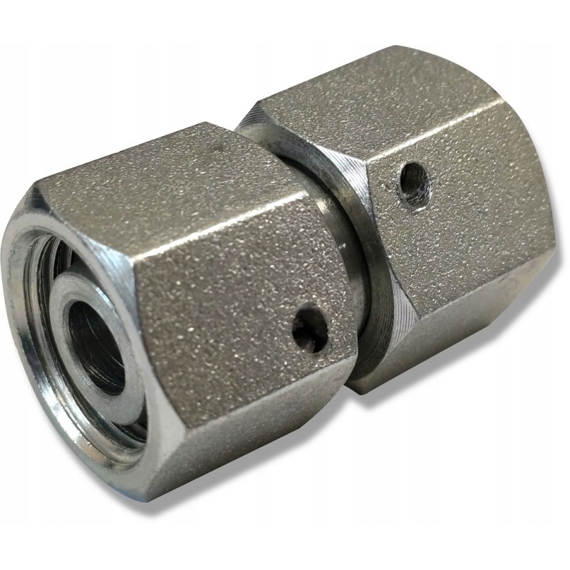 Straight connection aa connector m18x1 5 m18x1 5 12l