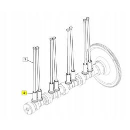 Pusher glass original JCB Diesel Max