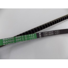 Toothed belt bando rpf cnh 72109981 new holland e385